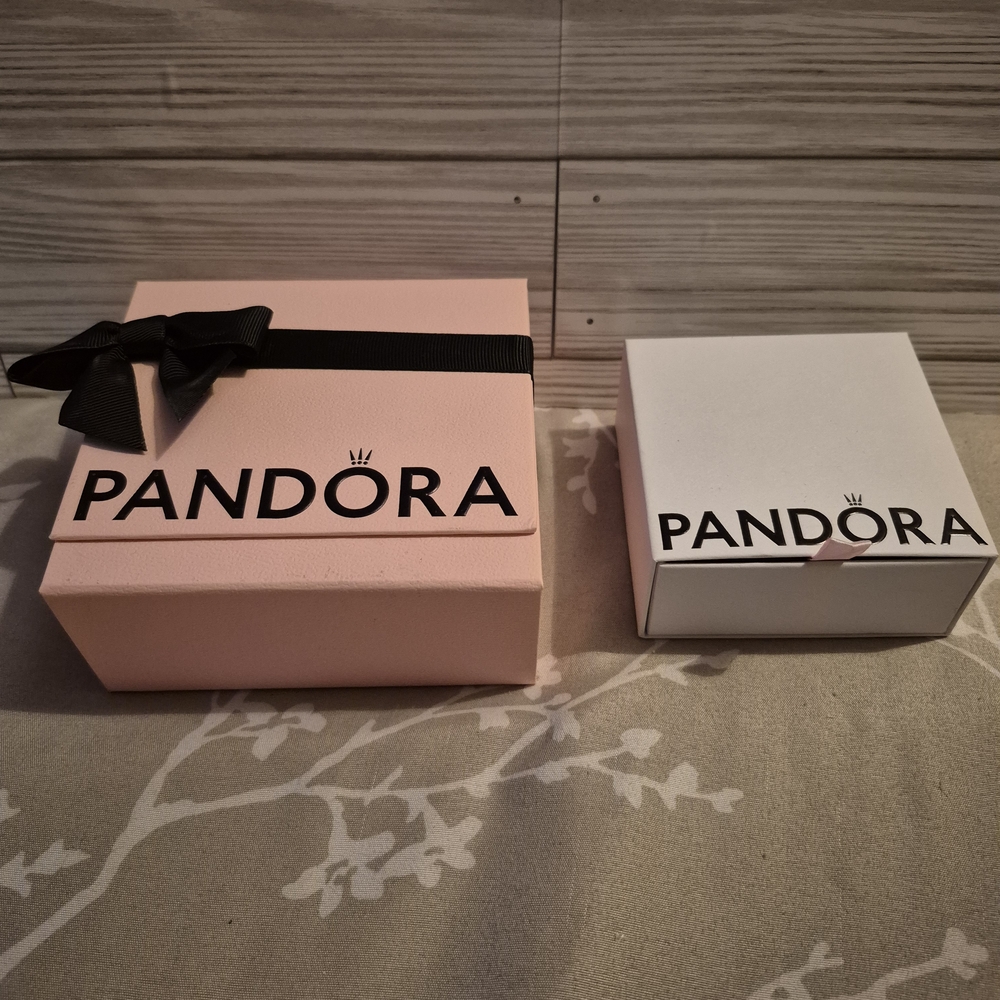 Pandora Pink and White Box Duo